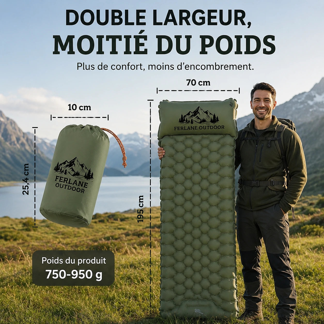 Matelas Pneumatique Ultraléger PRO