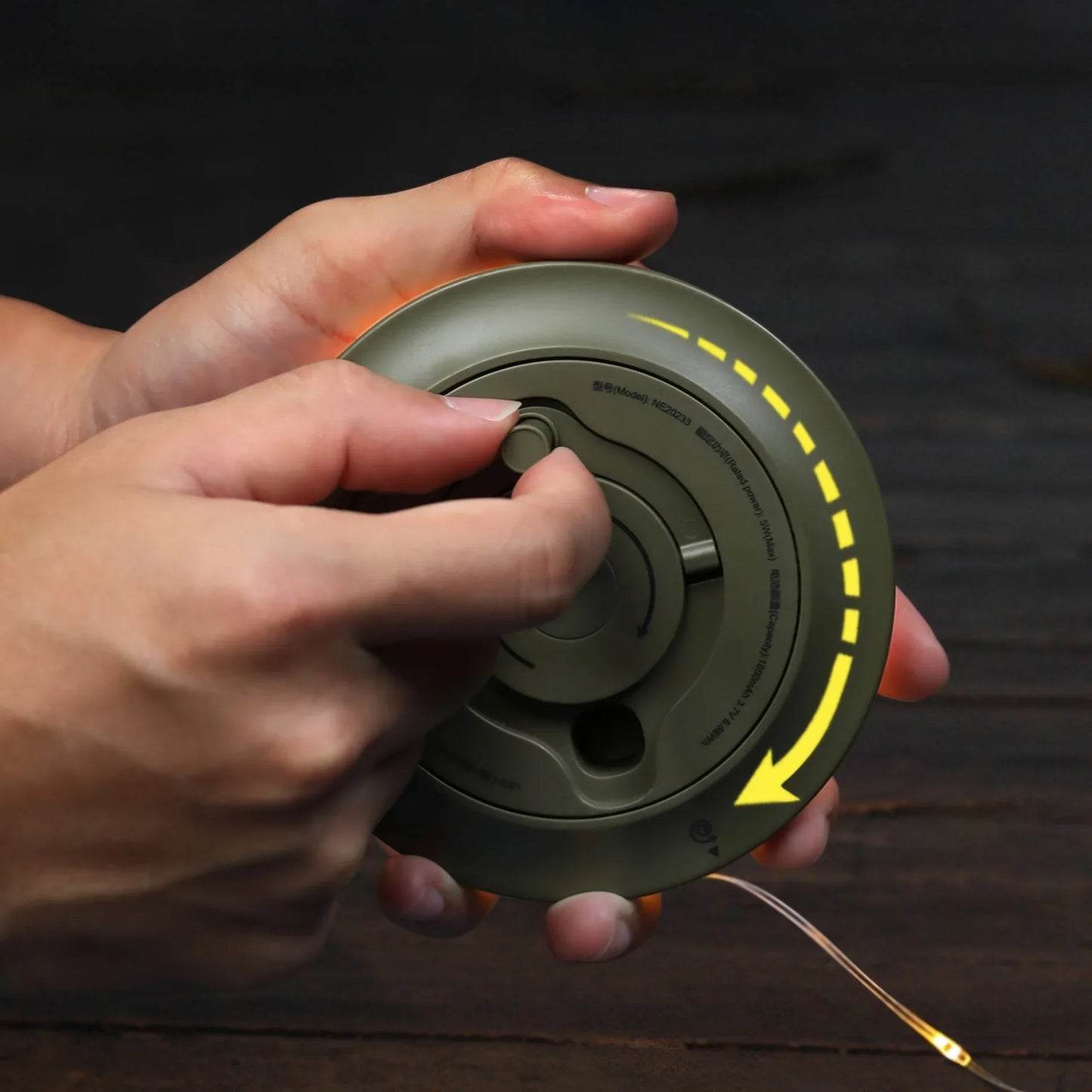 Guirlande lumineuse CAMPIFY enrouleur