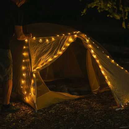 Guirlande lumineuse CAMPIFY jardin