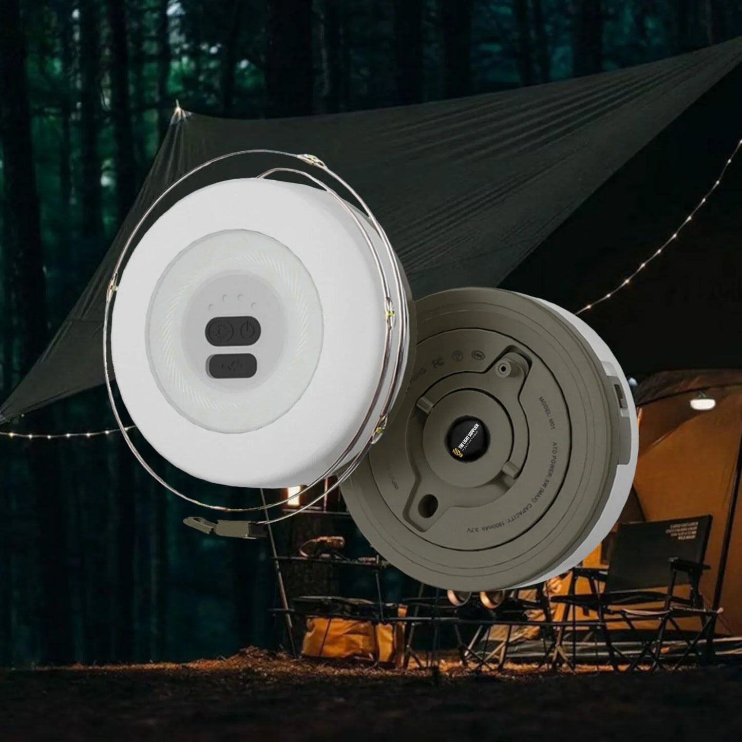 Guirlande lumineuse CAMPIFY verte